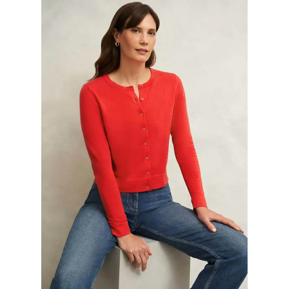 Hobbs Michelle Cotton Blend Cardigan